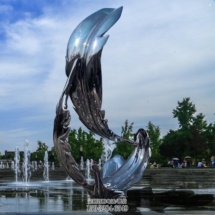 羽毛雕塑制作,园林装饰,建筑镜面羽毛雕塑批发 羽毛雕塑制作,园林装饰,建筑镜面羽毛雕塑批发